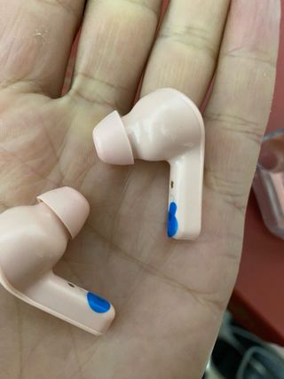 Auriculares rosa