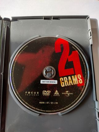 21 gramos DVD