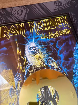 Disco de oro - iron maiden