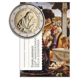 2 euro San Marino 2024 Ghirlandaio