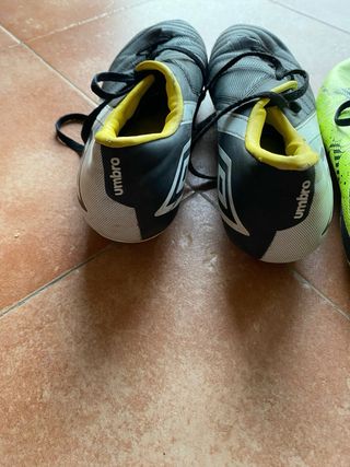 ZAPATILLAS FUTBOL ADIDAS Y UMBRO