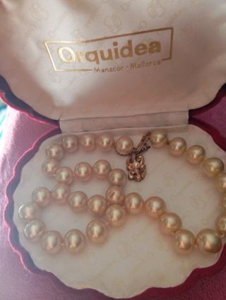 Collar de perlas de Majorica