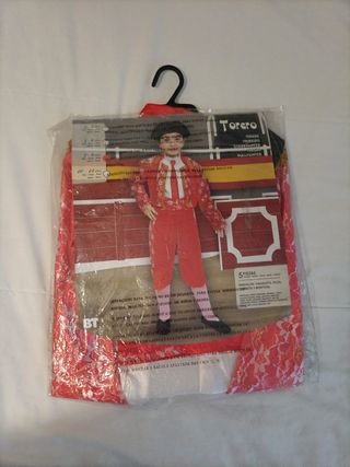 Disfraz de torero 