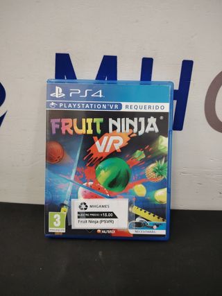 PS4 Fruit Ninja VR