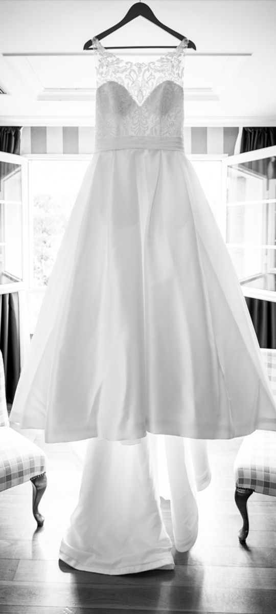 Vestido de novia Mikado