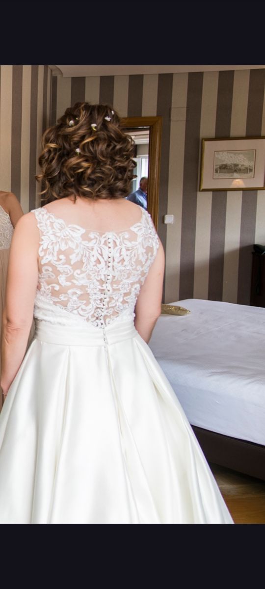 Vestido de novia Mikado