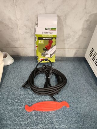 Cordón de goma fijar mosquitera