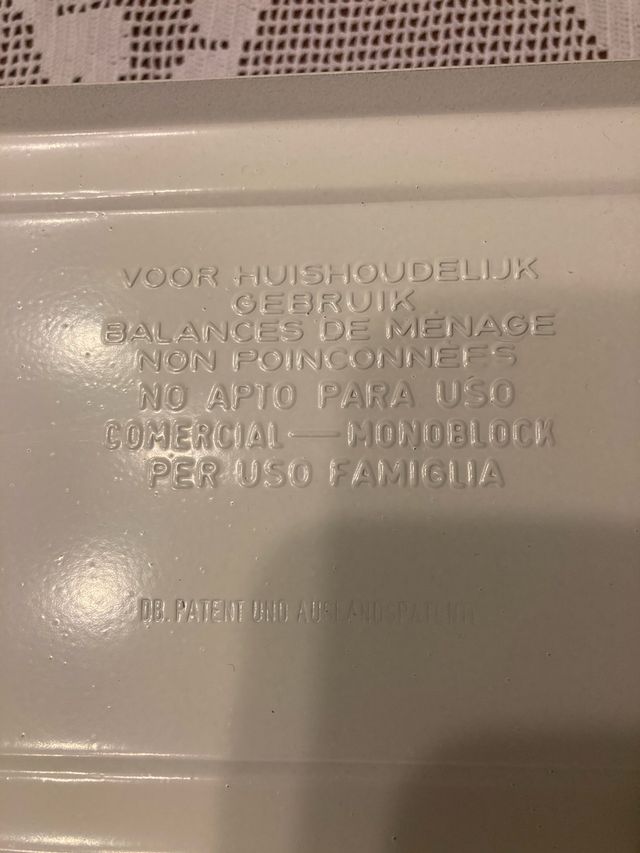 Bascula vintage STUBE