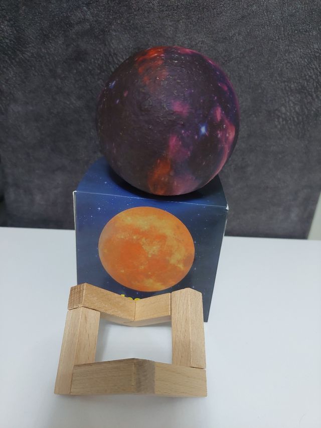 Lámpara 3D moon