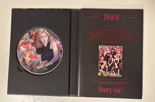 Twice “Eyes wide open”  photocards e poster