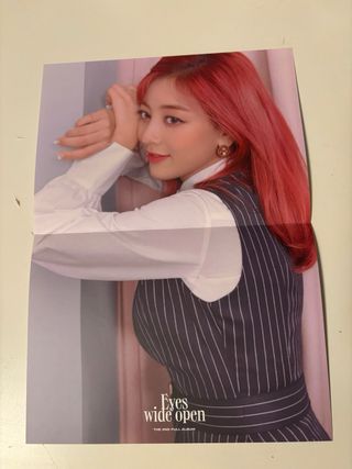 Twice “Eyes wide open”  photocards e poster