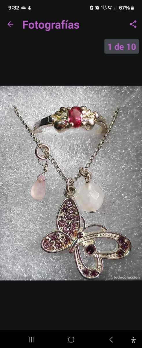 Precioso conjunto en Plata