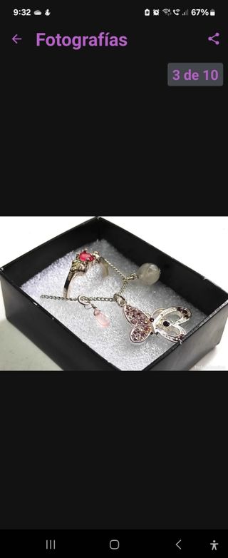 Precioso conjunto en Plata 