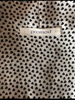 Blusa a cuori Promod