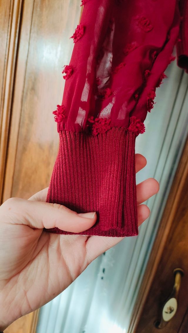 Jersey de mangas abullonadas 