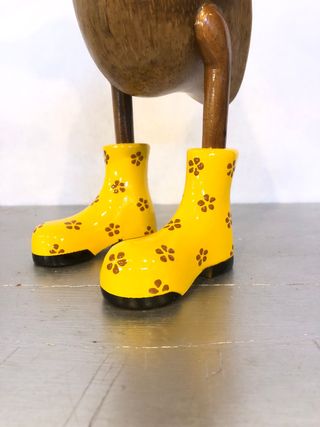 Anatra Oca Papera legno arredo casa giardino stile