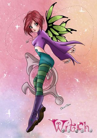 Disegno digitale W.I.T.C.H. Will vandom