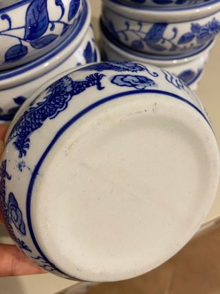 Ciottole ceramica dipinto amano