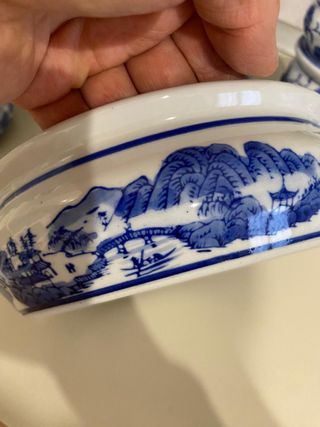 Ciottole ceramica dipinto amano