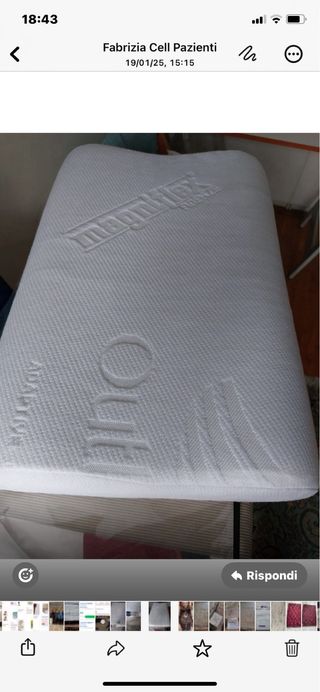 Cuscino magniflex in memoryfoam per cervicale