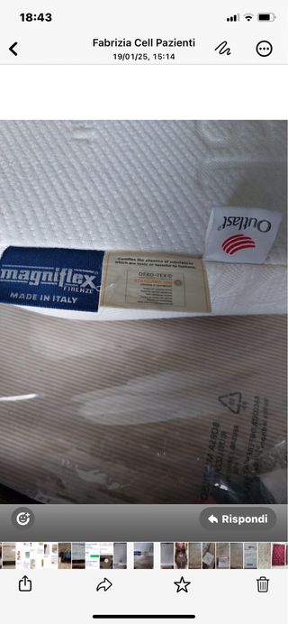 Cuscino magniflex in memoryfoam per cervicale