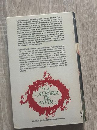 Libro las flores del bien phil bosmans