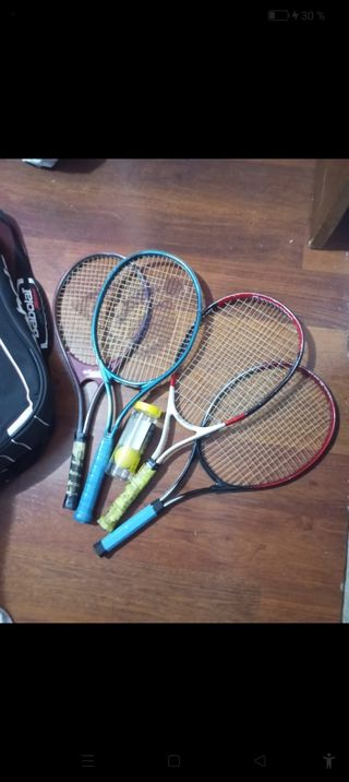 Pack raquetas tennis y bolsa babolat