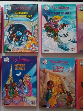 Colección de 10 libros de Tea Stilton