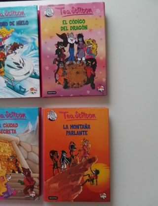 Colección de 10 libros de Tea Stilton