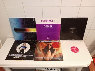 Vinilos música electrónica 10 € unidad ver fotos