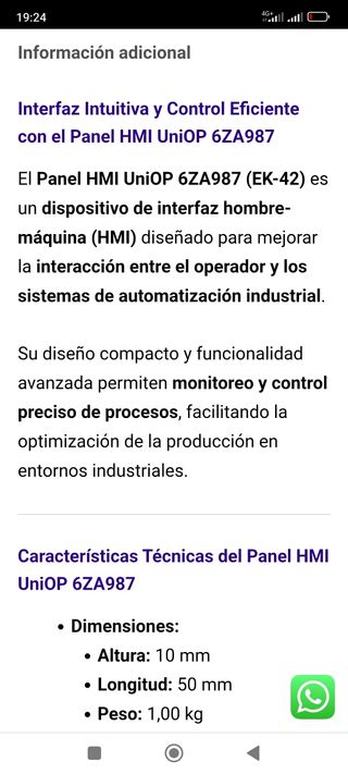 Teclado uniop ek-42 industrial