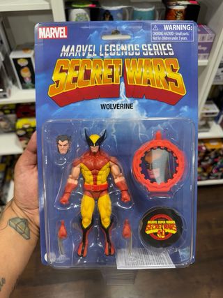 Wolverine Secret Wars Marvel Legends