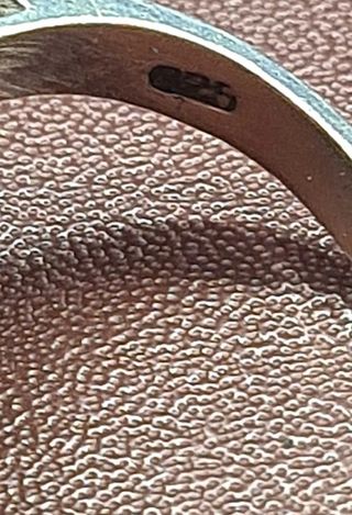 Anillo en Plata contrastada con Azab