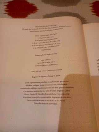 EL CÁRTEL: Premio RBA de Novela Negra 2015 (Spanish Edition)