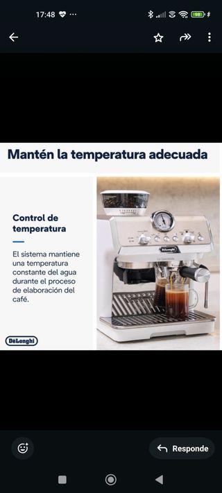 Cafetera De'Longhi EC9155.W - Nueva