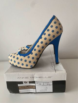 Zapatos Tacón Anne Michelle Nuevos