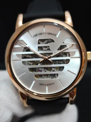 Reloj Emporio Armani Automático Skeleton Hombre