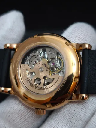 Reloj Emporio Armani Automático Skeleton Hombre
