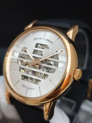 Reloj Emporio Armani Automático Skeleton Hombre