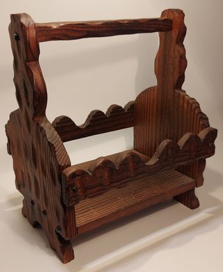 Portallaves madera vintage