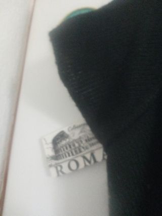 Chaleco con flecos mujer en negro