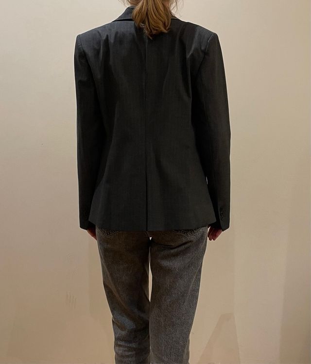 Blazer gris raya diplomática