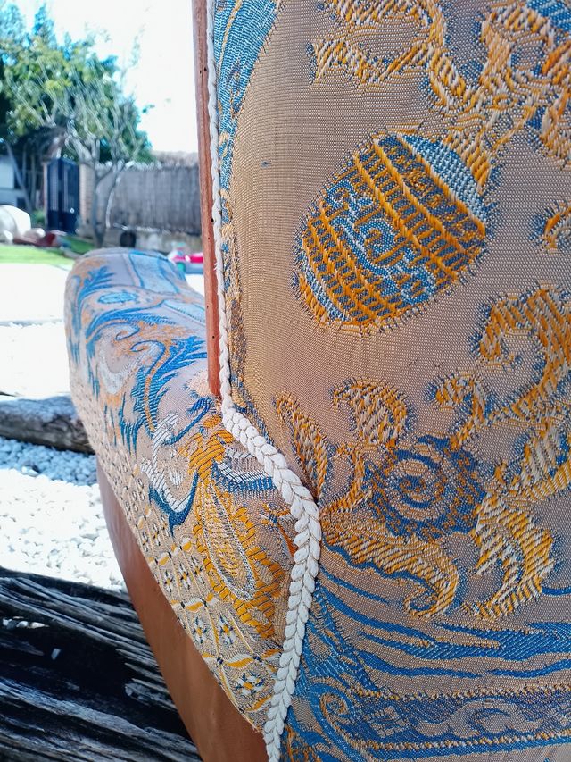 Sillón restaurado artesanal