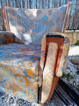 REBAJADO!!!Sillón restaurado artesanal