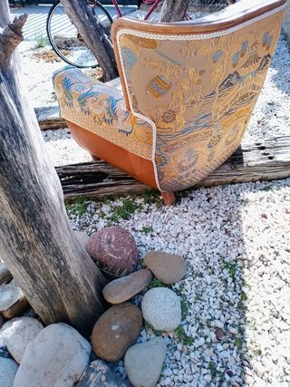 REBAJADO!!!Sillón restaurado artesanal