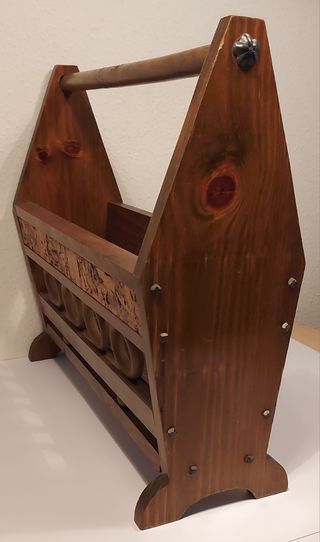 Portallaves madera vintage