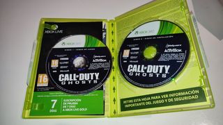 Juego XBOX 360 Call of Dutty Ghosts