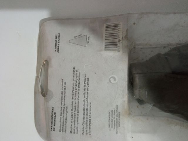 Tampa de alavanca de velocidades