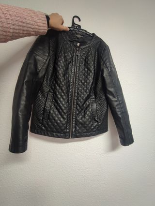 Chaqueta imitación cuero