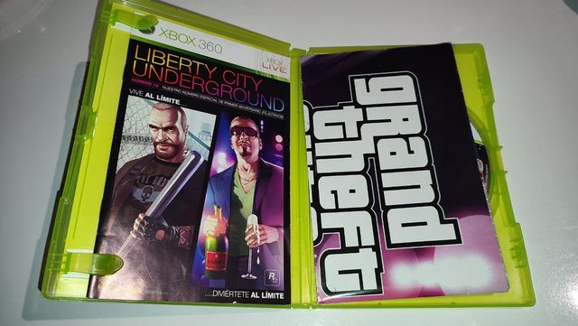 Juego XBOX 360 GTA LIBERTY CITY